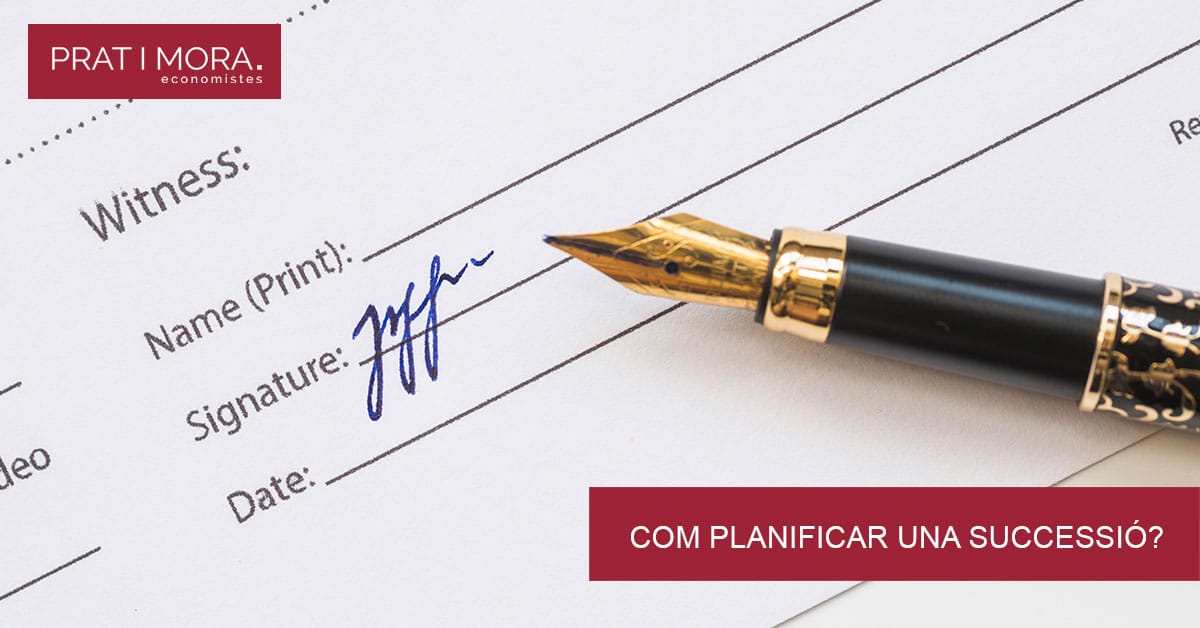 Com planificar una successió