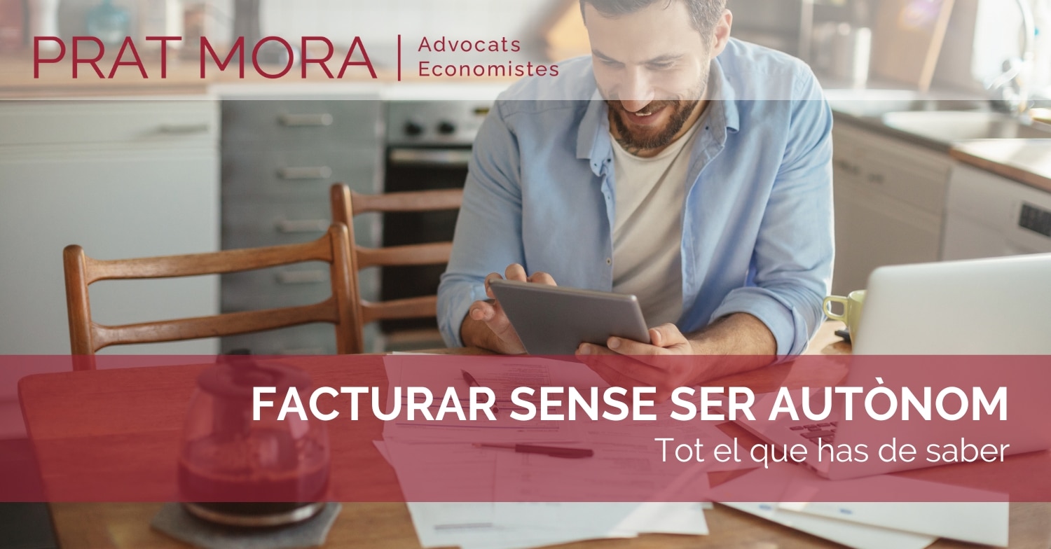 Facturar sense ser autònom